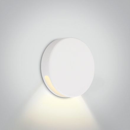 Χωνευτό Φωτιστικό COB LED 2W 3000K Αλουμίνιο Λευκό Dark Light IP65 Dimmable 68074