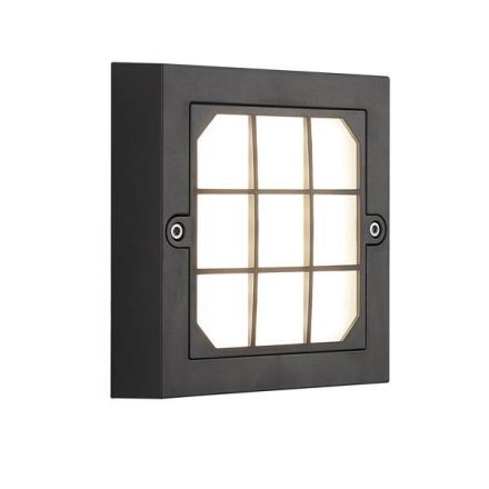 Φωτιστικό Τοίχου LED 6W 135X135X32 3CCT IP65 Μαύρο 