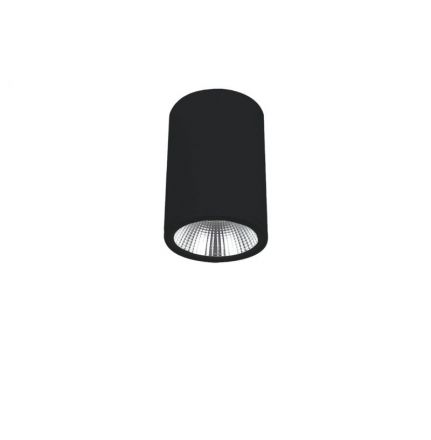 Σποτ Οροφής LED 10W 3000K Μαύρο Dermot IP65 Αλουμίνιο-Γυαλί