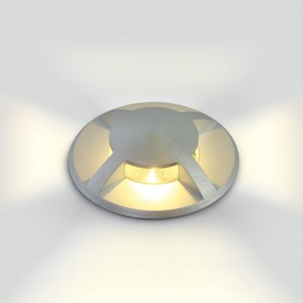 One Light Χωνευτό Φωτιστικό Εδάφους LED GU10 MR16 Αλουμίνιο IP67 100-240V 69016AG