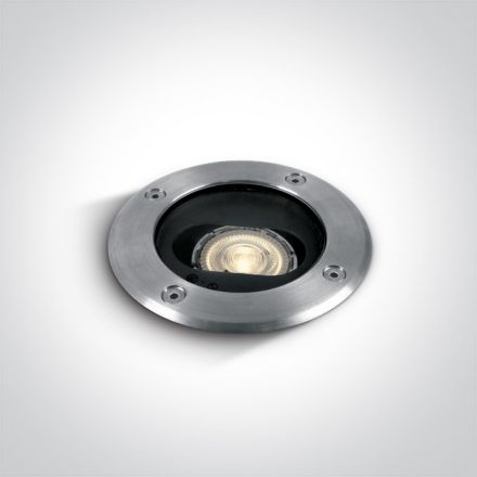 Χωνευτό Φωτιστικό Εδάφους LED GU10 MR16 Ρυθμιζόμενο Ανοξείδωτο Ατσάλι 316 IP67 69046G
