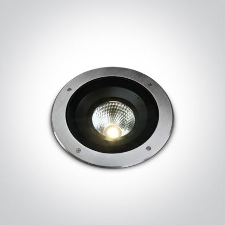Χωνευτό Φωτιστικό Εδάφους COB LED 30W 3000K Ανοξείδωτο Ατσάλι 316 IP67