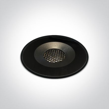 Χωνευτό Φωτιστικό Εδάφους Trimless LED 6W 3000K Die Cast Μαύρο IP67