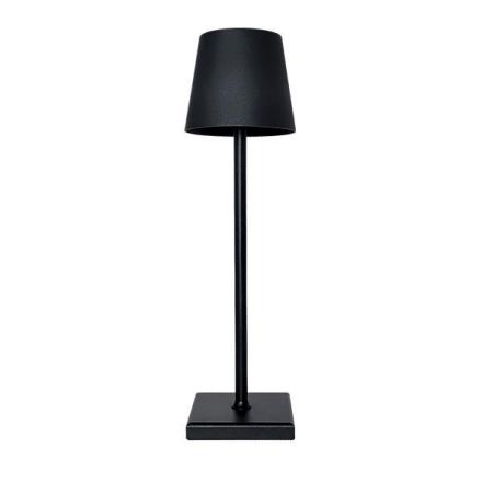 Πορτατίφ Αφής Επαναφορτιζόμενο LED 3,5W , Dimmable Μαύρο