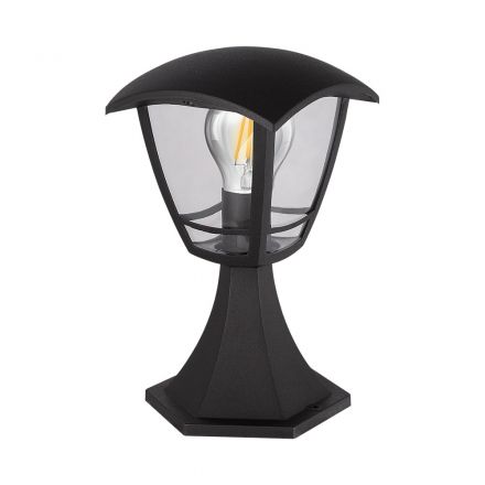 Κολωνάκι Berlin LED E27 IP44 Μαύρο