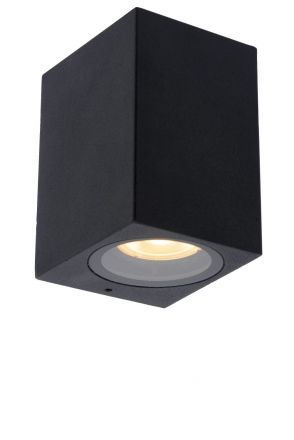 ZARO - Επίτοιχο Spot Outdoor - GU10 - IP 44 - Black