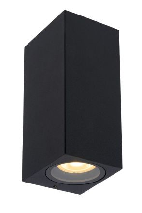 ZARO - Επίτοιχο Spot Outdoor - GU10 - IP44 - Black