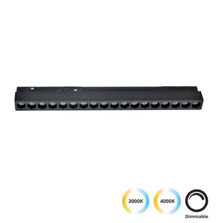 Γραμμικό Antiglare L:328  2 CCT Μαγνητικό Dimmable