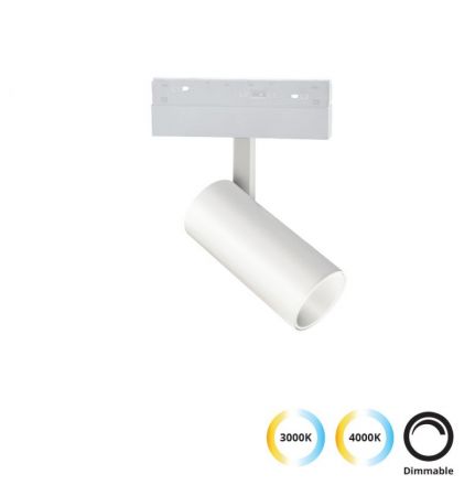 Spot Ράγας Λευκό13W 2CCT Μαγνητικό
