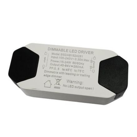 Τροφοδοτικό Dimmer Για LED Slim Panel ΑΠΟ 15-24W 85-265V AC 300mA 3 Χρόνια Εγγύηση