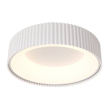 Πλαφονιέρα Μεταλλική LED 30W 3000K 2262Lm Φ460mm Λευκό ARTE ILLUMINA HALLO