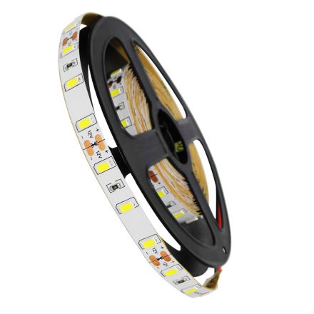 70030 Ταινία LED SMD 5730 5m 20W/m 60LED/m 2600lm/m 120° DC 12V IP20 Ψυχρό Λευκό 6000K - 5 Χρόνια Εγγύηση