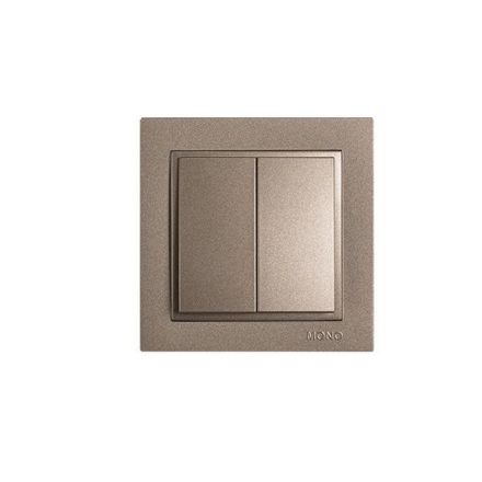 Διακόπτης K/R Κουμπωτός Light Fume MONO