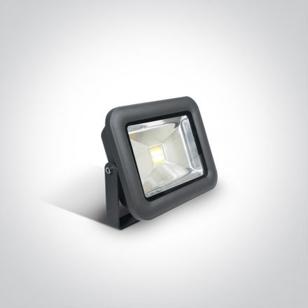 Προβολέας COB LED 10W 3000K Αλουμίνιο Ανθρακί 100-240V IP65
