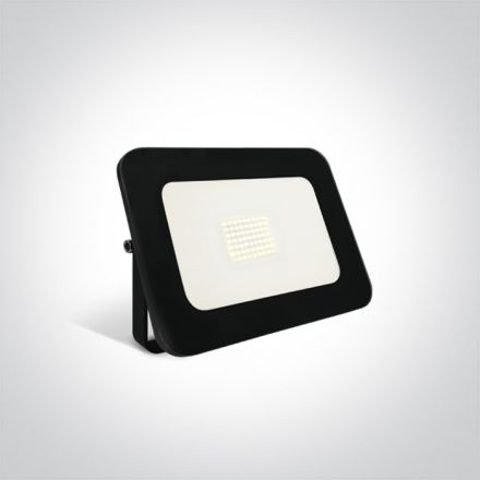 One Light Προβολέας SMD LED 50W 4000K 100° Αλουμίνιο Μαύρο 230V IP65
