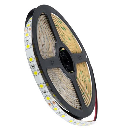Ταινία LED SMD 5050 5m 14.4W/m 60LED/m 1584 lm/m 120° 24V - IP65 - 6000K 