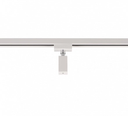 Trio LIghting Αντάπτορας Ράγας DUOLINE Πλαστικό Λευκό Ματ