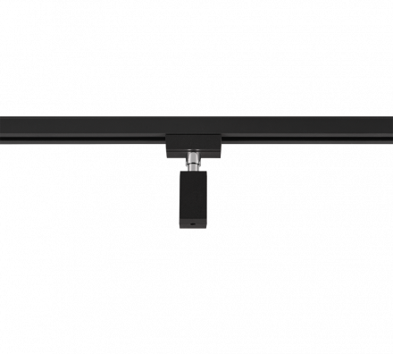 Trio LIghting Αντάπτορας Ράγας DUOLINE Πλαστικό Μαύρο Ματ