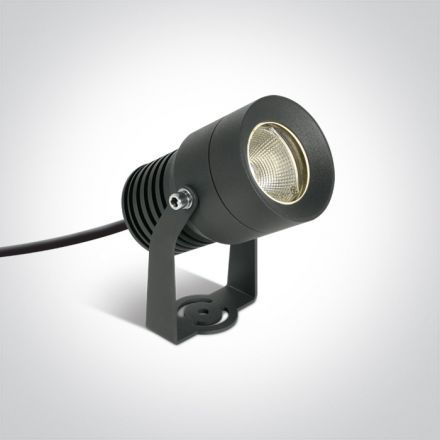 Σποτ Κήπου COB LED 10W Αλουμίνιο Ανθρακί IP65 230V