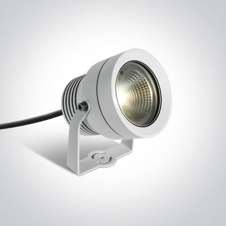 Σποτ Κήπου COB LED 20W Αλουμίνιο Λευκό IP65 230V