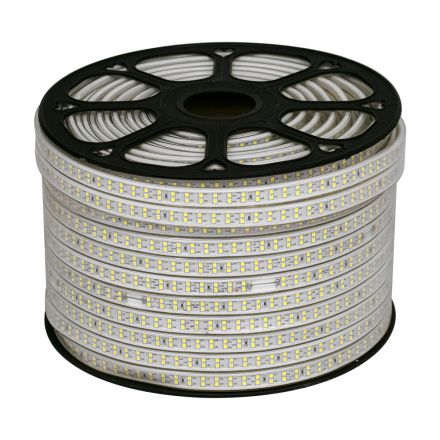 Ταινία Διπλής Σειράς Epistar LED 24W/m 3360lm/m 120° 230V Αδιάβροχη IP65  6000K Dimmable 1m