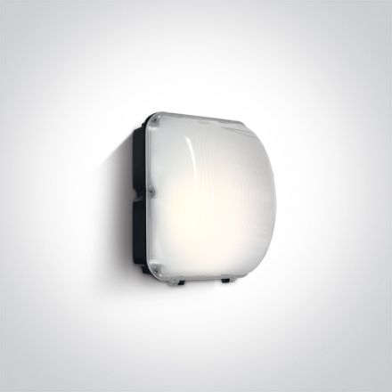 One Light Φωτιστικό Βιομηχανικού Τύπου COB LED 50W 4000Κ Αλουμίνιο Μαύρο IP65 100-240V