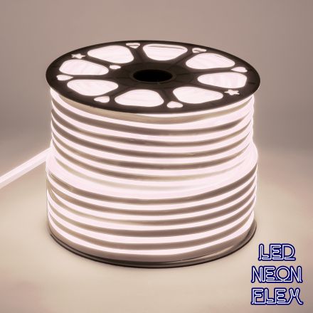 OVALE 120° Degree Neon Flex Epistar LED 12W/m DC 230V 120LED/m 960lm/m - IP65 1m 4500K Dimmable