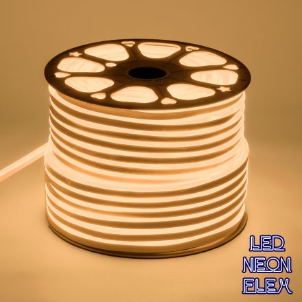 NEOVALE 120° Degree Neon Flex LED 12W/m 230V 120LED/m 840lm/m IP65 1m 3000K Dimmable