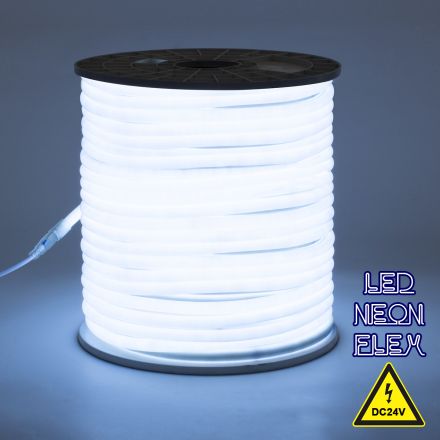 NEOTUBE 360° Degree Neon Flex LED 12W/m 24V 120LED/m 1080lm/m IP65 1m 6000K Dimmable
