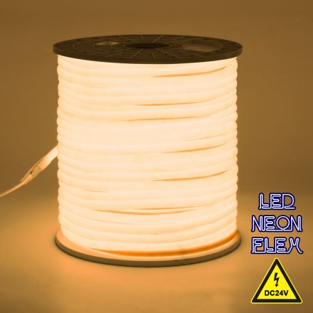NEOTUBE 360° Degree Neon Flex LED 12W/m 24V 120LED/m 840lm/m IP65 1m 3000K Dimmable