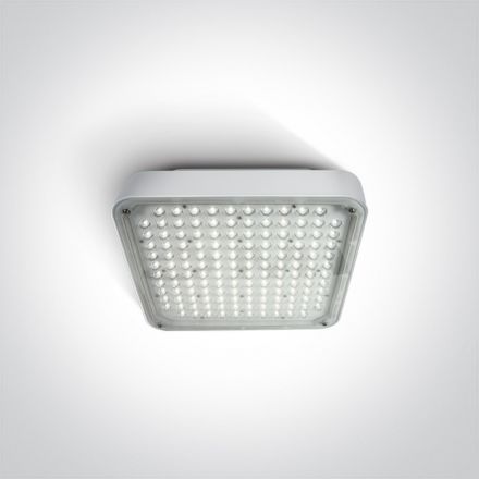 One Light Φωτιστικό Οροφής LED 120W 6000K Αλουμίνιο IP65 100-240V