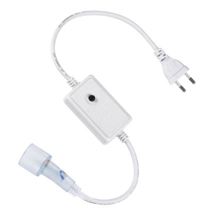 Controller 2A 460W AC 220-240V σε DC 220-240V για έως 100 Μέτρα Neon Flex LED Αδιάβροχο IP44 - Λευκό - Μ44 x Π5 x Υ2.7cm - 2 Χρόνια Εγγύηση