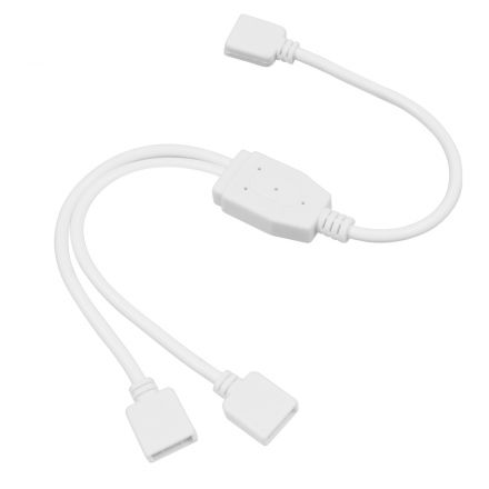 Ταχυσύνδεσμος 4 Pin για Ταινία LED RGB σε 2 x 4 Pin Θηλυκούς Σύνδεσμους