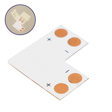 Connector L για Ταινία LED 8mm