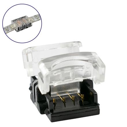 Αδιάβροχος Ταχυσύνδεσμος Ένωσης IP65 - Strip To Strip Connector για RGB Αδιάβροχες Ταινίες LED Πλάτους 10mm