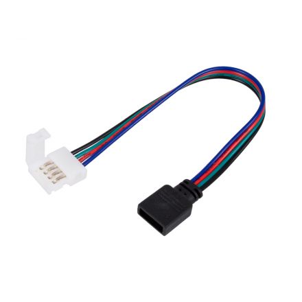 Ταχυσύνδεσμος για RGB Ταινία LED 10mm σε 4 Pin Θηλυκό Σύνδεσμο IP20 