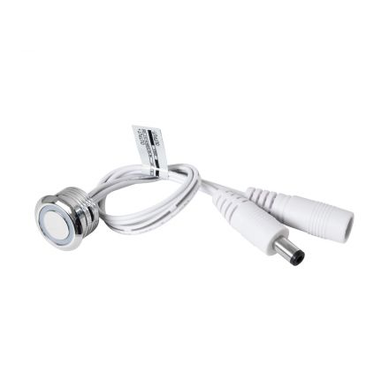 Χωνευτό LED Dimmer Touch & Push Dimming - Αφής DC 12-24V 1 x 4A 96W - Max 4A 96W - IP20 Φ2 x Υ1.2cm - 6000K