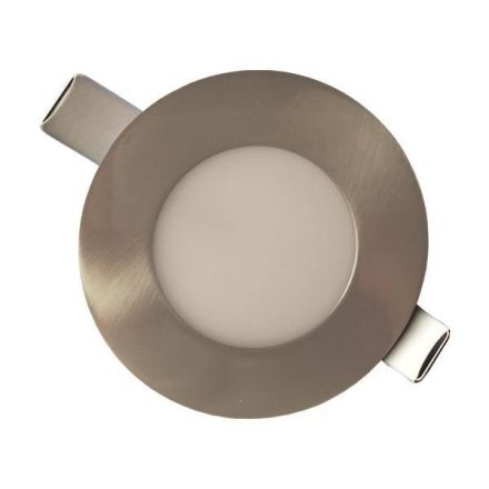 Φωτιστικό Χωνευτό LED Slim Φ85 3W 4000K Σατινε Plus