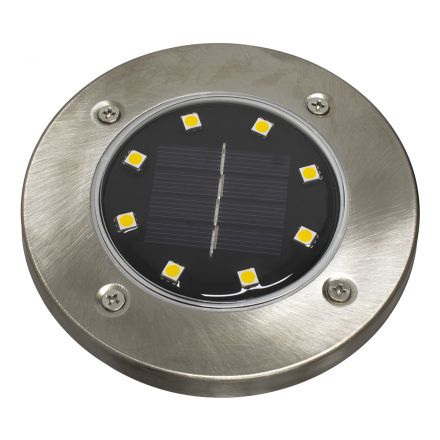 GloboStar® 71503 Αυτόνομο Ηλιακό Φωτιστικό Κήπου LED SMD 3W 170lm με Ενσωματωμένη Μπαταρία 600mAh - Φωτοβολταϊκό Πάνελ με Αισθητήρα Ημέρας-Νύχτας Αδιάβροχο IP65 Θερμό Λευκό 3000K
