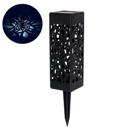 Ηλιακό Φωτιστικό LED SMD 1W 50lm Μπαταρία 300mAh - Αισθητήρα Ημέρας-Νύχτας - IP65 - 6000K