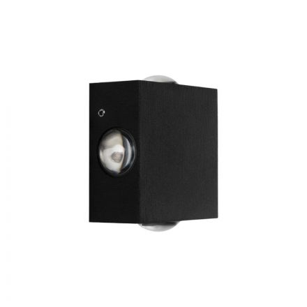 HIKARI 60686 Μοντέρνο Φωτιστικό Τοίχου Απλίκα LED 8W 1000lm 30° 2700K Μαύρο Ματ