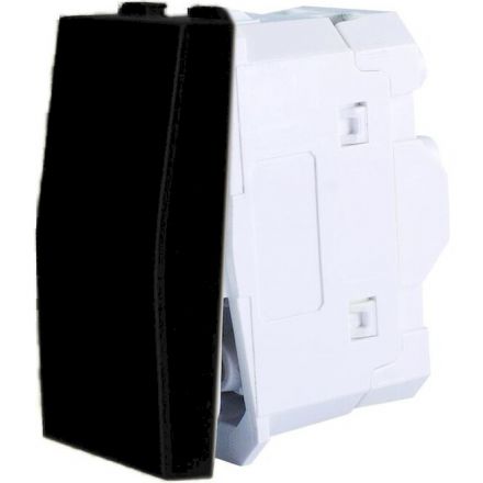 GEYER Διακόπτης Α/Ρ 1 Θέσης Μαύρος 10ΑΧ 250V Interio