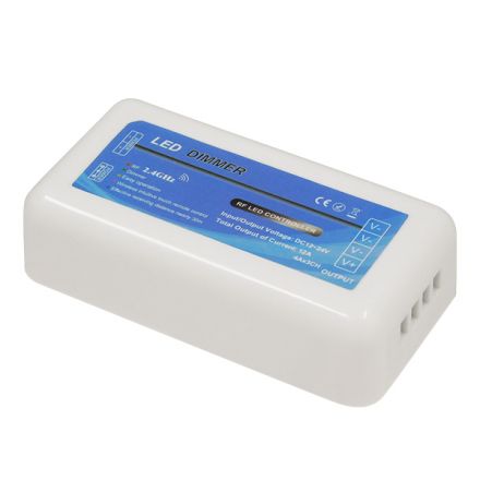 Ασύρματος LED Δέκτης - Receiver Dimmer 2.4G RF για Groups 12v (144w) - 24v (288w) DC 