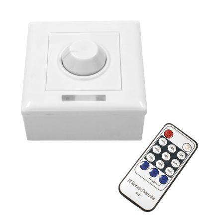 Ασύρματο LED Dimmer Τοίχου 220v (350w) με Κυτίο