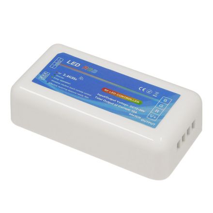 Ασύρματος LED Δέκτης - Receiver RGB Controller 2.4G RF για Groups 12v (144w) - 24v (288w) DC 