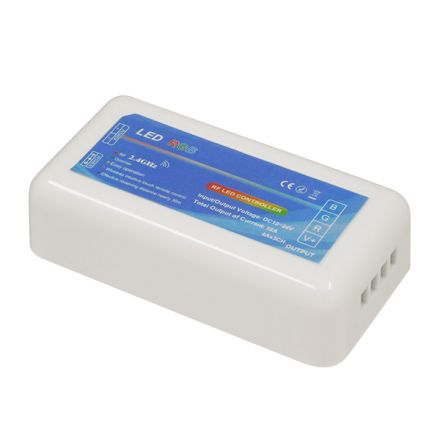 Ασύρματος LED Δέκτης - Receiver RGB Controller 2.4G RF για Groups 12v (144w) - 24v (288w) DC