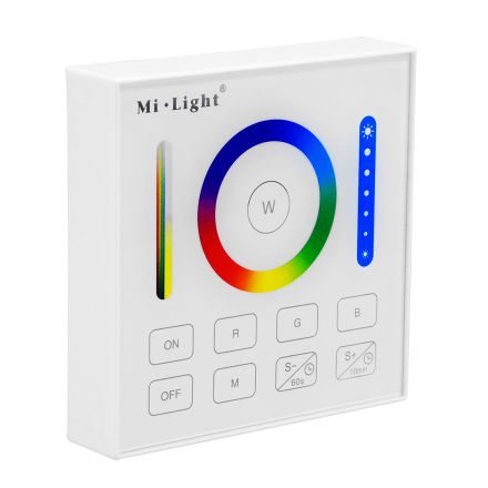 Smart Box Ασύρματο Χειριστήριο Αφής 2.4G RF Φορητό/Τοίχου με Μπαταρία για όλα τα Mi-Light Controller - RGBW+WW+CCT