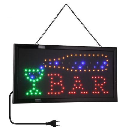 Φωτιστικό LED Σήμανσης BAR με Πρίζα AC 230V - Μ48xΠ25xΥ2cm
