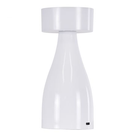 DOLLY Επαναφορτιζόμενο Επιτραπέζιο Φωτιστικό LED 1.5W 105lm 120° DC 5V με Μπαταρία Li-ion 1800mAh - Διακόπτη Αφής - 3CCT - Dimmable - Λευκό
