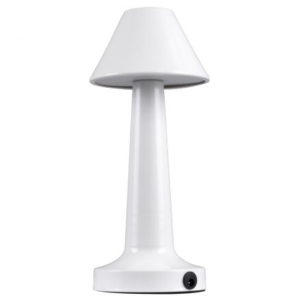 MOLLY Επαναφορτιζόμενο Φωτιστικό  LED 1.5W 105lm 120° DC 5V - Μπαταρία Li-ion 1800mAh - Διακόπτη Αφής με 3CCT - Dimmable - Λευκό